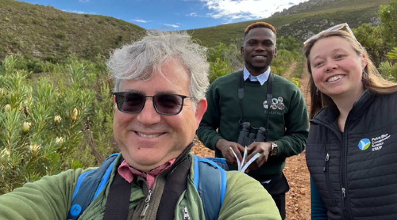 Dr. Clark and colleagues in South Africa